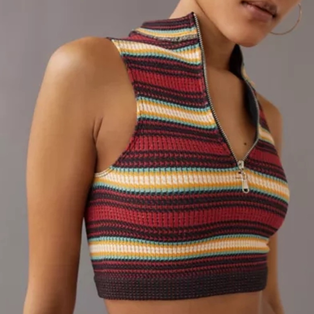 out from under traverse seamless waffle knit bra top